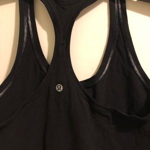 Lululemon Black Racerback Tank